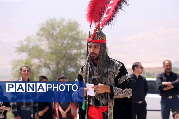 آیین شبیه خوانی عاشورای حسینی در آشخانه