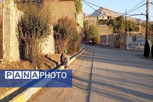 تصاویر زیبا از پاییز رنگارنگ در شهر دار السادات بار نیشابور 