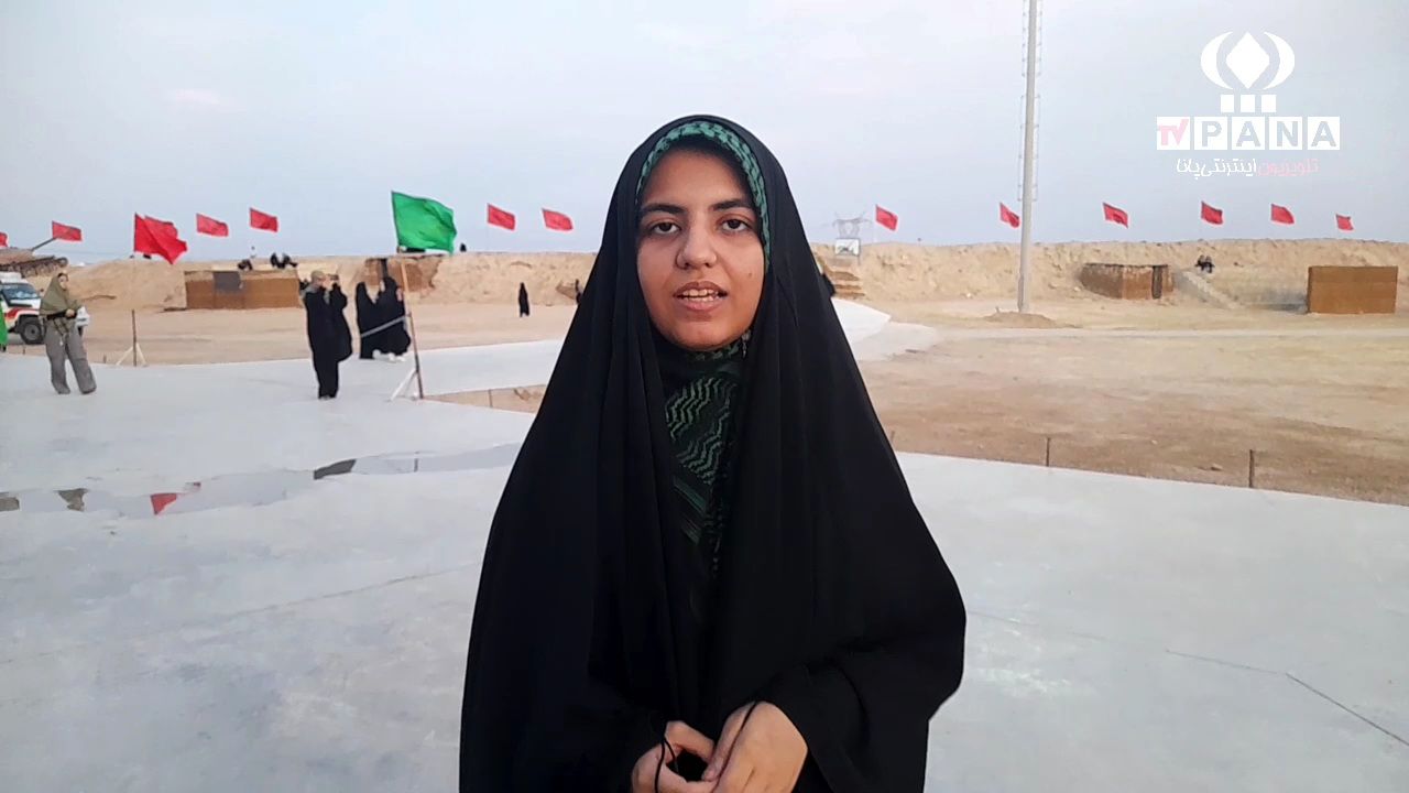 حضور دانش آموزان اسفراین‌ و بام‌وصفی آباد در شلمچه، 