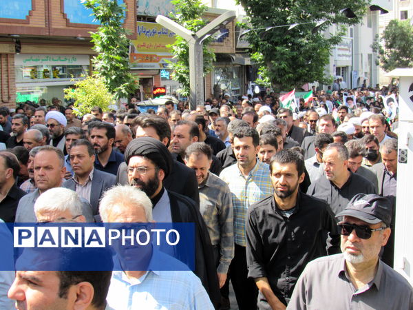 خروش بی‌نظیر سنندج در بدرقه شهید آسمانی رضا بسطامی