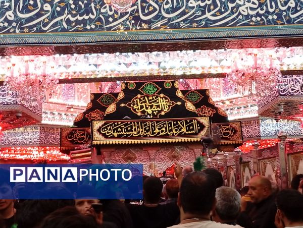 حرکت کاروان پیاده شهدای شهرستان خانمیرزا در اربعین حسینی