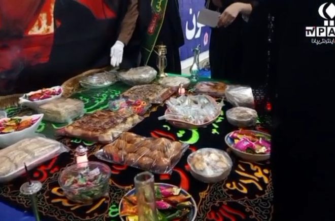 اجتماع عظیم زینبیون در مسجد صاحب الزمان (عج) شهرستان میناب