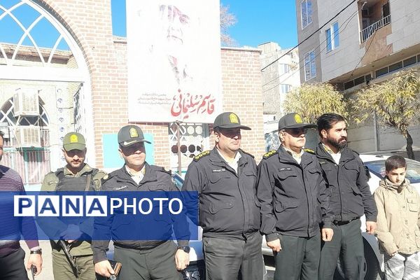 برگزاری غرفه و مواکب فرهنگی به‌مناسبت سالگرد حاج قاسم سلیمانی در صباشهر