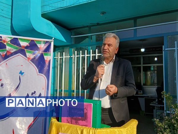 افتتاحیه همیاران معلم در دبیرستان فاطمیه