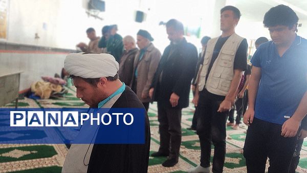 اعتکاف پسران دیشموک در مسجد امیرالمؤمنین(ع)