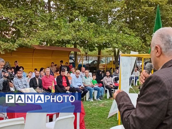 افتتاح طرح ورزشی میدان پویا در عباس‌آباد
