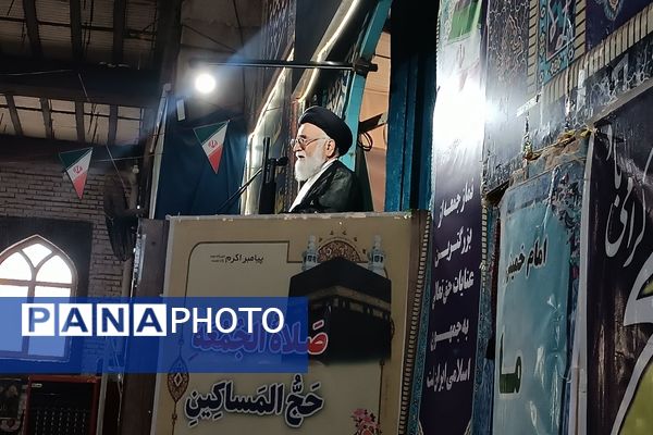 نماز عبادی سیاسی جمعه در هفته بسیج مستضعفین در نیشابور 