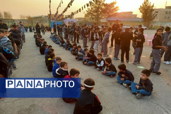 مراسم سوگواری حضرت فاطمه در دبستان هدایت ۲