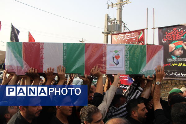 وداع یزد با شهید مدافع وطن