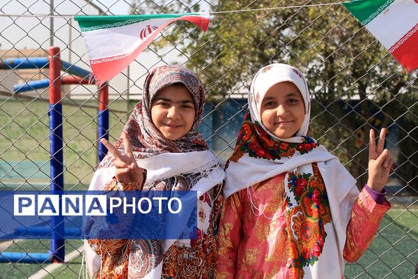 برگزاری المپیاد ورزشی درون مدرسه‌ای در بهارستان‌دو