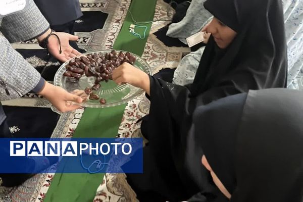مراسم  ایام فاطمیه در آموزشگاه امام خامنه‌ای شاهد 16ناحیه 4 شیراز