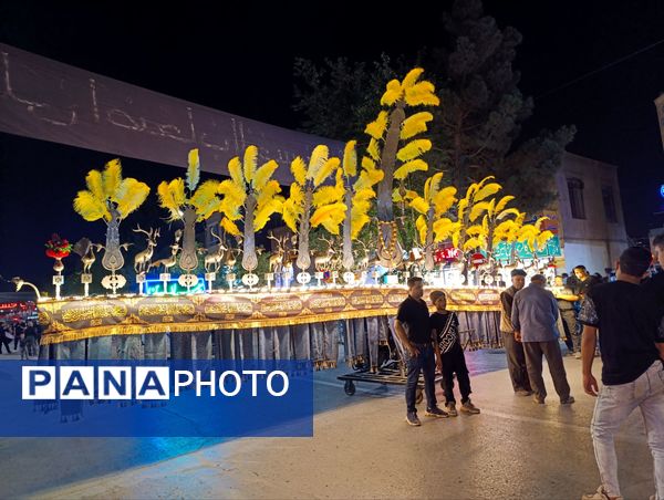 مراسم شب دوازدهم ماه محرم