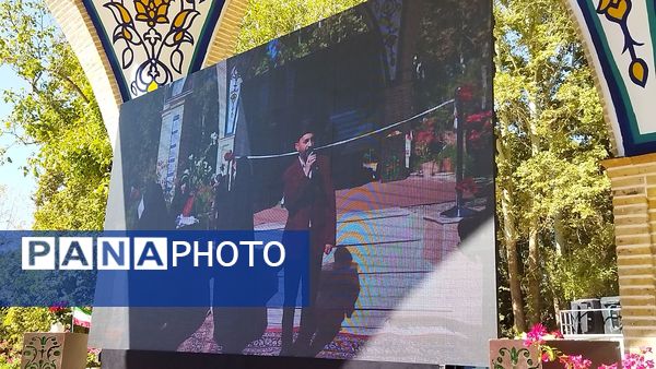 آیین افتتاحیه یادمان شهید دانش آموز اردوگاه باغرود نیشابور