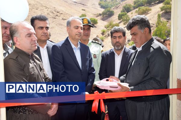 آیین افتتاح مدرسه 2 کلاسه در روستای کانی گل علیا