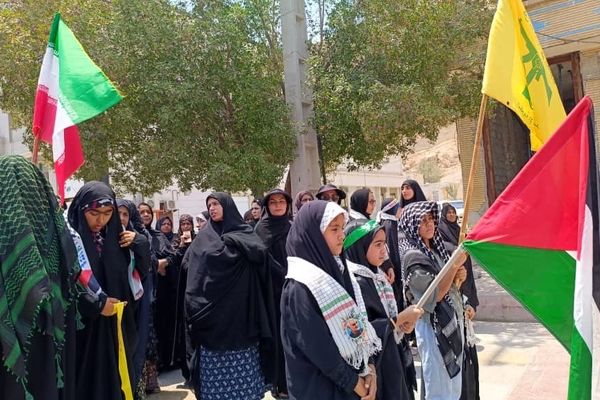 مردم شهر رویدر طنین انتقام‌خواهی را در روز غدیر سر دادند