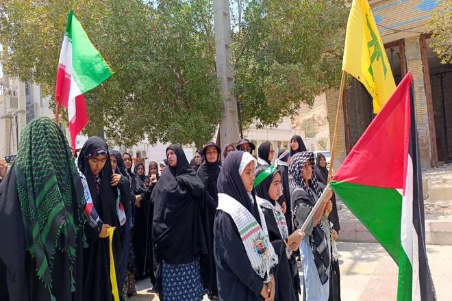 مردم شهر رویدر طنین انتقام‌خواهی را در روز غدیر سر دادند