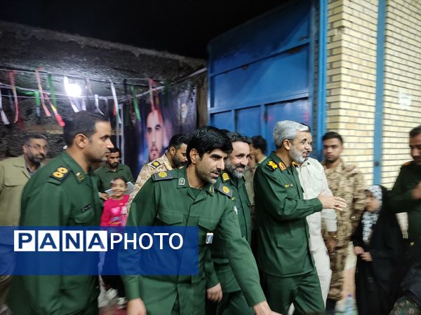 عطر حضور شهید گمنام در حاجی‌‌آباد پیچید 