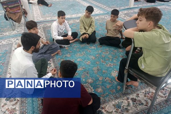 مراسم معنوی اعتکاف در مسجد اعظم حضرت ابوالفضل (ع) بهارستان دو