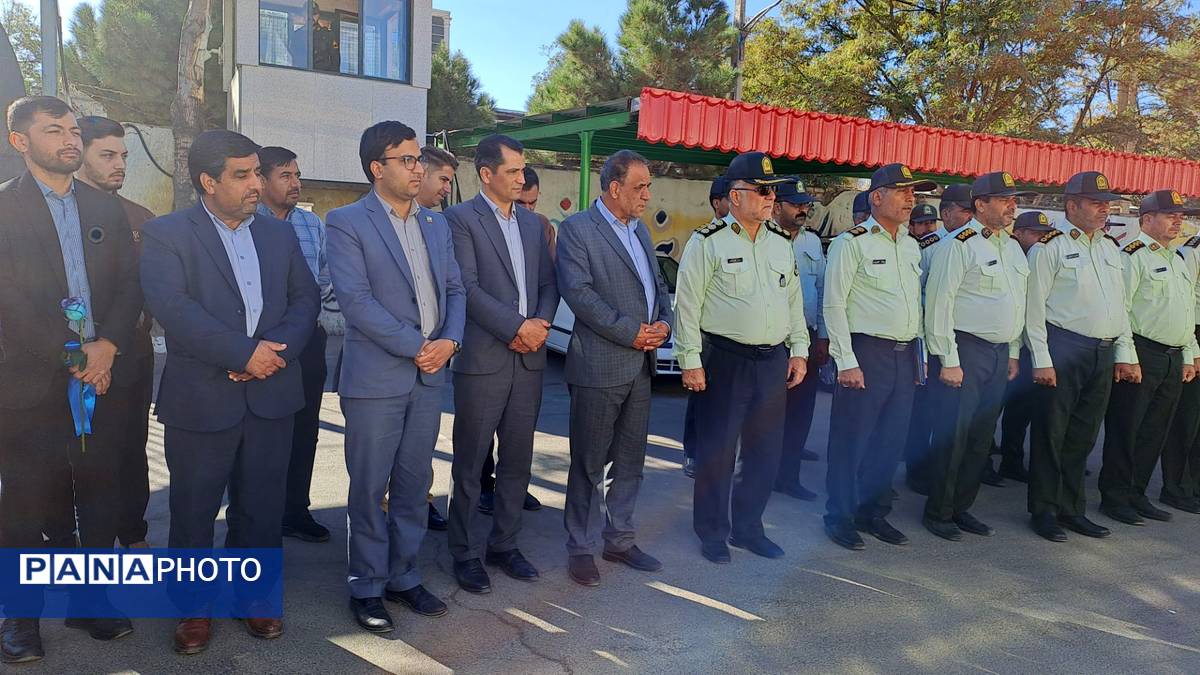 تجلیل از قهرمانان امنیت در باخرز