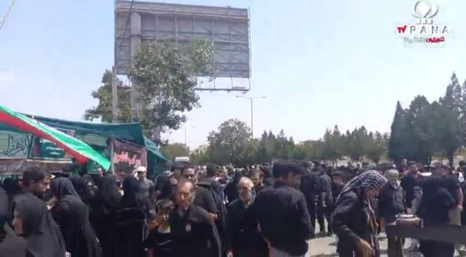 پای در رکاب عشق حسینی؛ جلوه هایی ماندگار از پیاده‌روی جاماندگان اربعین در شاهرود