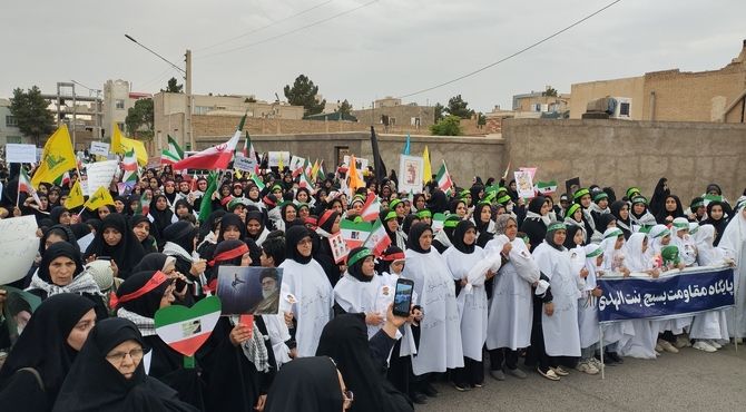 اجتماع زینبیون، تجمع بانوان و دختران در سمنان