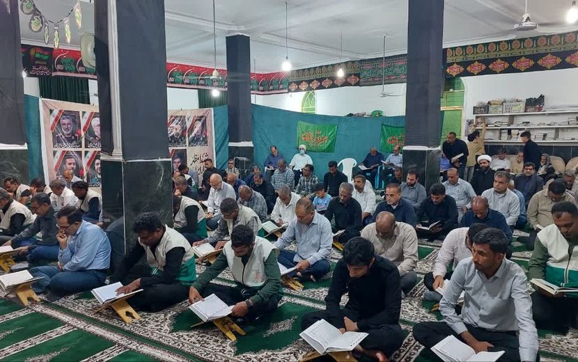 محفل انس با قرآن کریم در رودان