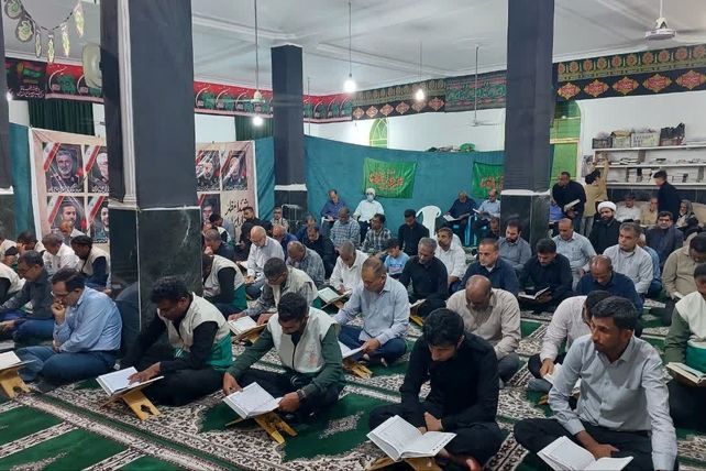 محفل انس با قرآن کریم در رودان