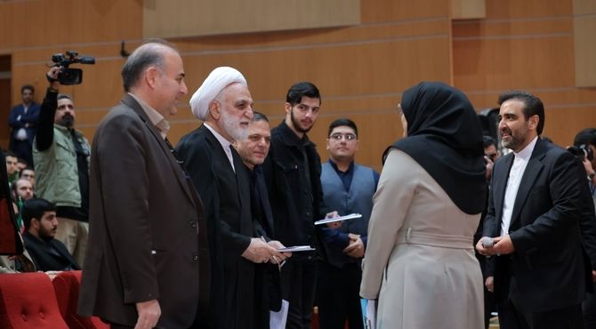 حضور رئیس قوه قضاییه در جمع دانشجویان دانشگاه زنجان