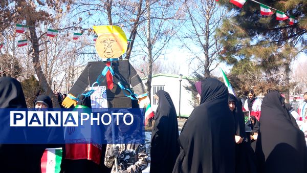 راهپیمایی ۲۲ بهمن در بخش صفادشت ملارد