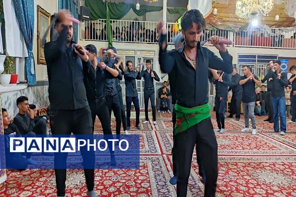 هیئت  زنجیر زنی و عزاداری اباعبدالله الحسین علیه السلام  بار درشب هفتم محرم  