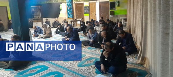 مراسم عزاداری سید الشهدا در اداره‌کل آموزش و پرورش‌البرز