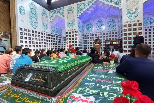  اعزام دانش‌آموزان آموزش و پرورش منطقه ۵ تهران به اردوی راهیان نور 