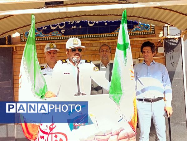  زنگ فرهنگ ترافیک در دبیرستان رییس‌زاده خلیل اباد به صدا درآمد