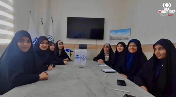 جلوه‌های شورانگیز خبرنگاری در دورهمی دختران پانا قم