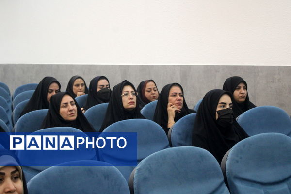 مراسم استقبال از شهید گمنام در اداره‌کل آموزش و پرورش استان بوشهر