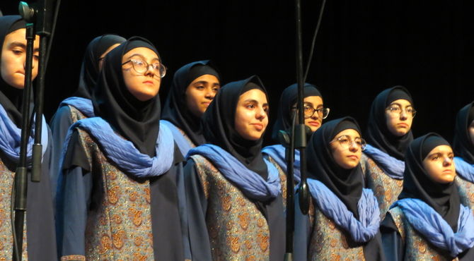رویداد هنری ویژه برگزیدگان چهل و سومین جشنواره فرهنگی هنری دانش آموزان شهر تهران