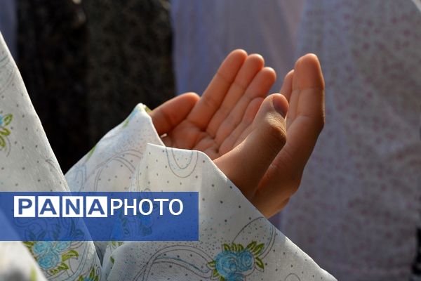 نماز باران، همخوانی زمین و آسمان در دبیرستان ولایت بهارستان‌دو