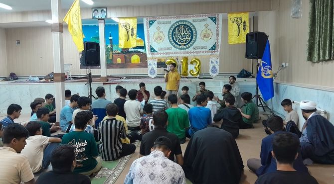 فعالیت هیات دانش‌آموزی در اردوی تشکیلاتی در نیشابور