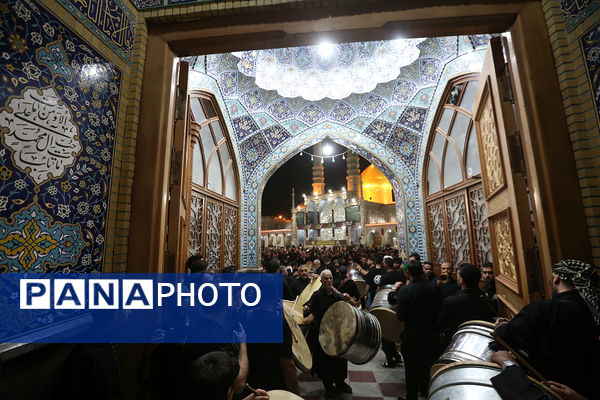 «مشق شمشیر» عزاداری سنتی نجفی‌های مقیم قم