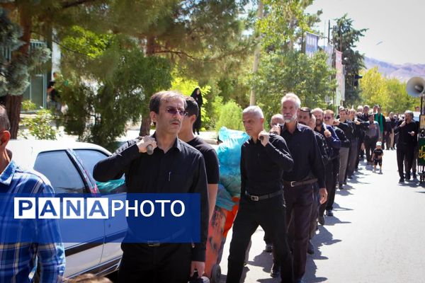 عزاداری رحلت پیامبر(ص) و شهادت امام حسن(ع) در صحن آستان مقدس سلطانعلی(ع) مشهداردهال کاشان