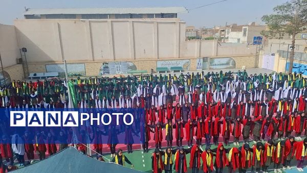 بازدید مدرسان کشوری سازمان دانش‌آموزی از دبیرستان تمام تشکیلاتی عفت