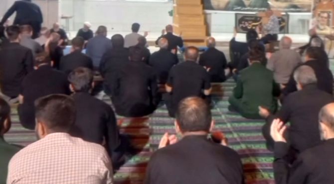 برگزاری مراسم یادواره شهدا در مسجد امام حسن (ع)