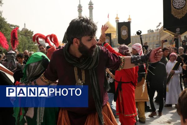 شور عزاداری عاشورای حسینی در قم