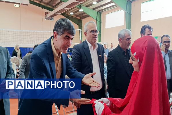 برگزاری آئین افتتاح سالن ورزشی خیرساز مدرسه استثنایی شهدای ملارد 