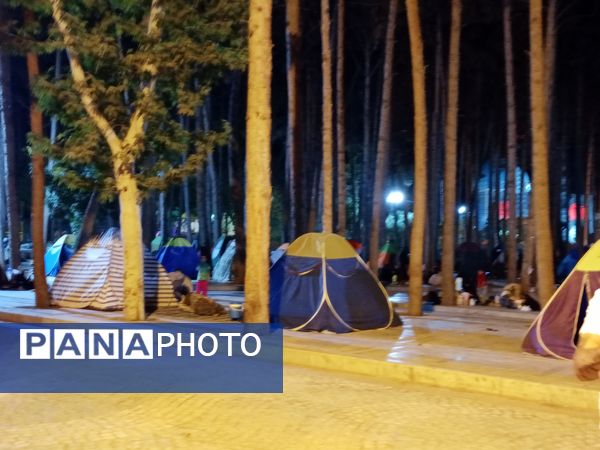 تابستان و شور و شوق مسافران در کاشمر