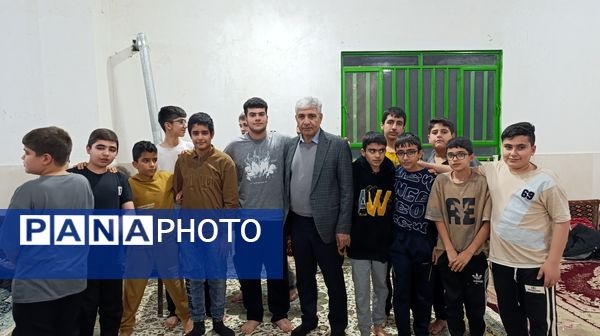  حضور مسئولان آموزش و پرورش در جمع معتکفین دانش‌آموز یاسوج