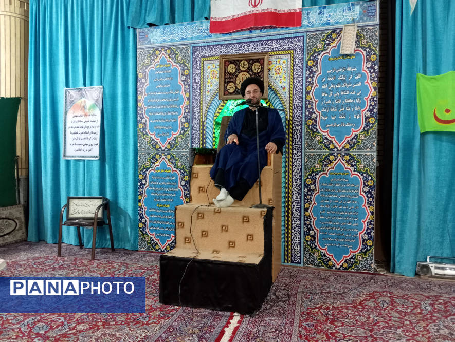 مراسم عزاداری شهادت امام محمد باقر(ع) در شهر جعفریه قم