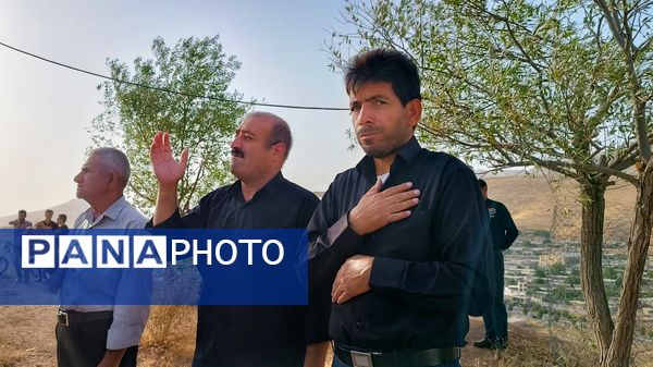 مراسم تاسوعای حسینی در شهرستان مارگون 