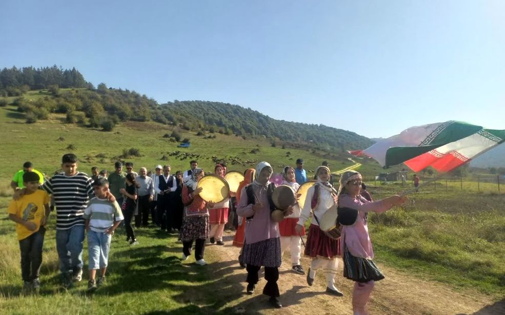 پیاده‌روی و جشن روستا و عشایر در چهاردانگه