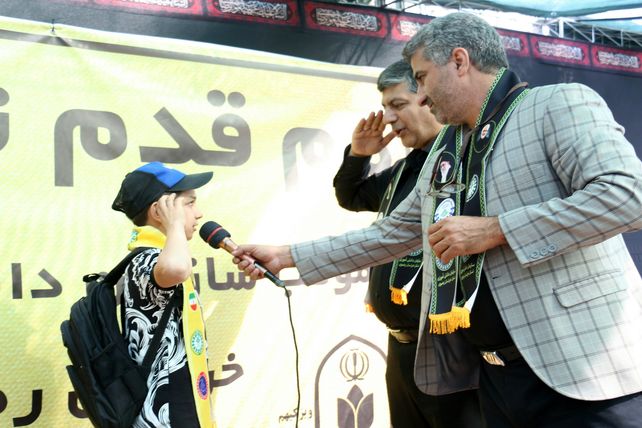 موکب خدمت‌رسانی سازمان دانش‌آموزی خراسان رضوی در سالروز رحلت پیامبر اکرم (ص)

